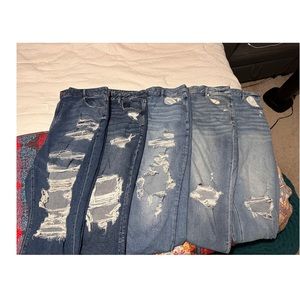 LOT : FIVE (5) pairs of American Eagle Jeans in size 20  (barely worn!)